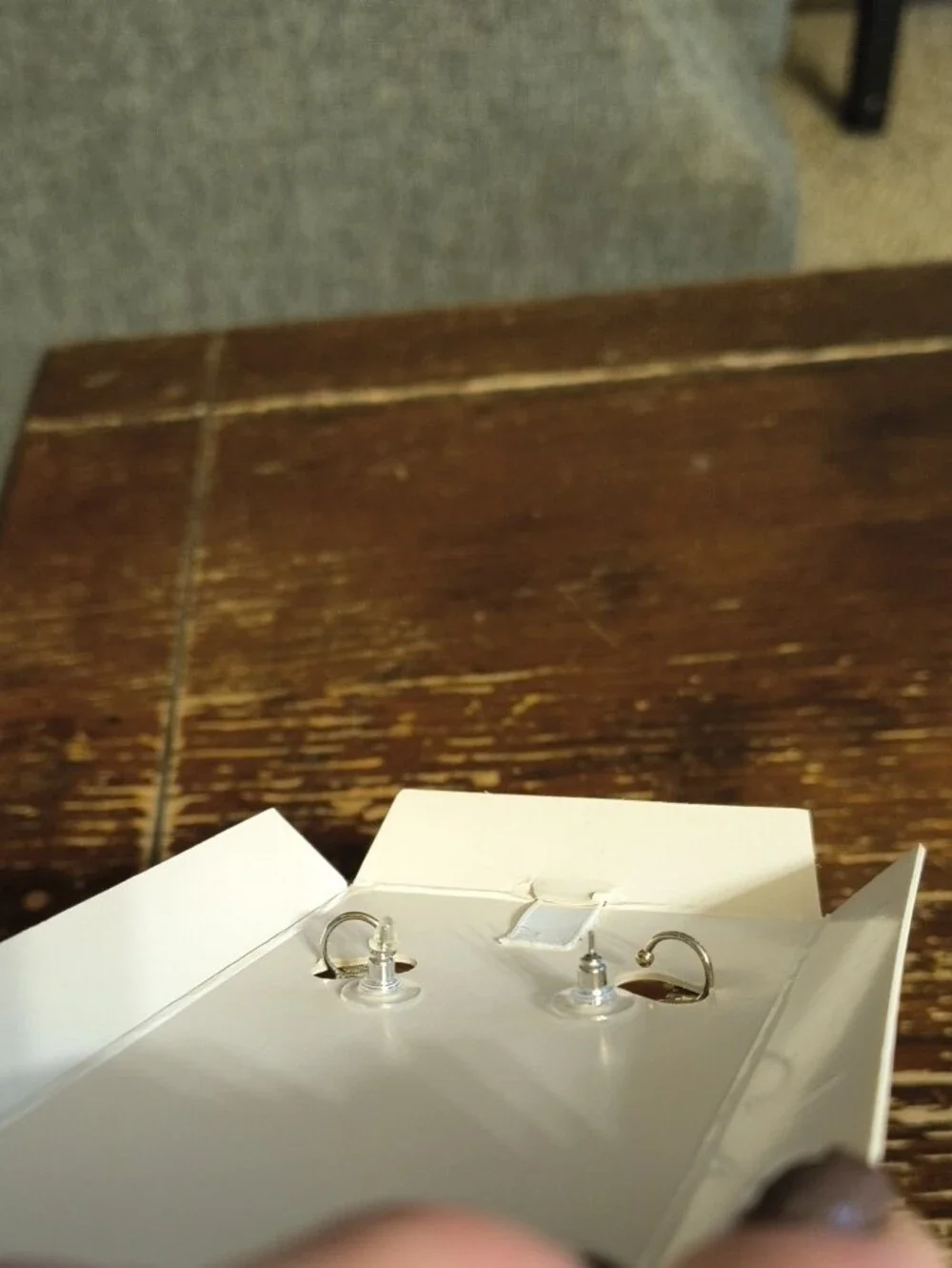 Christian Siriano Silver Cubic Zirconia Wing Drop Earrings